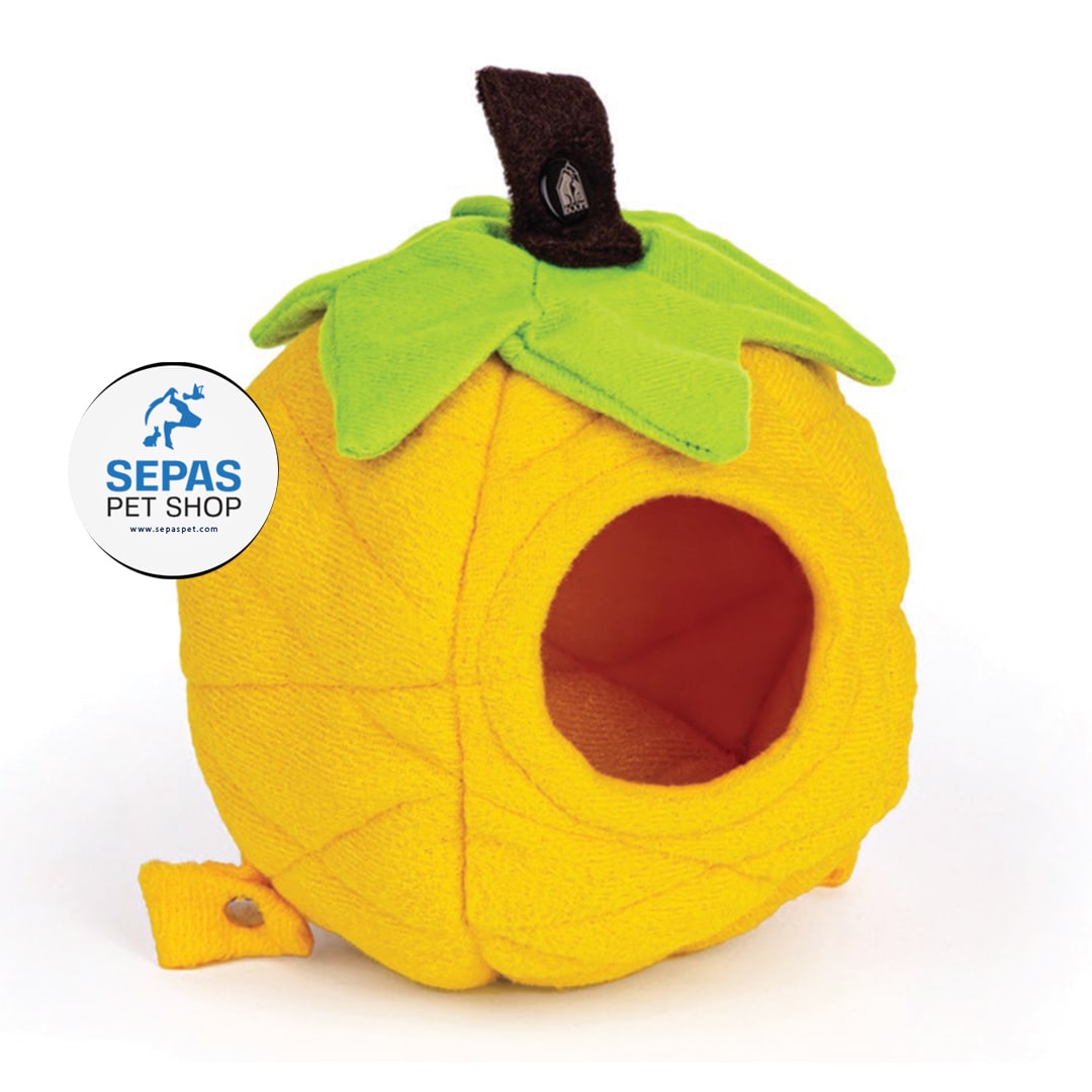 مخفیگاه پرندگان (آشیانه پارچه ای فانتزی) مدل میوه آناناس سایز کوچک - سپاس پت