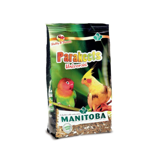 غذای طوطی سانان مانیتوبا مدل parakeets universal