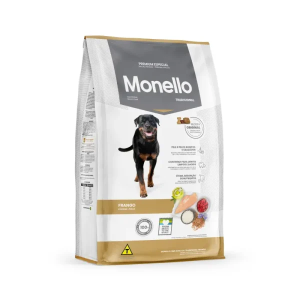 غذای خشک سگ بالغ مونلو Monello Adult Dog Food Traditional Chicken