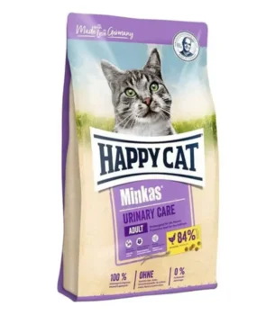 غذای خشک گربه هپی کت مینکاس یورینری Happy Cat Minkas Urinary care
