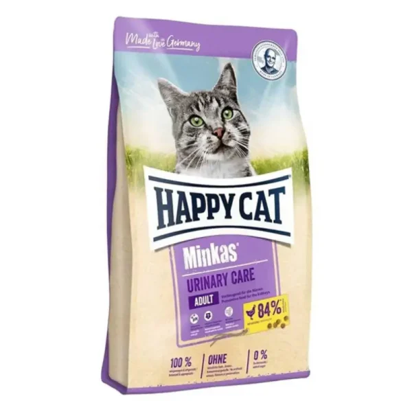 غذای خشک گربه هپی کت مینکاس یورینری Happy Cat Minkas Urinary care