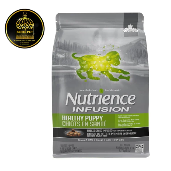 غذای خشک توله سگ نوترینس Nutrience Infusion Healthy Puppy Chicken