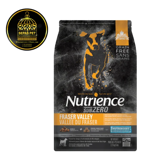 غذای خشک سگ نوترینس Nutrience Subzero Fraser Valley Dog