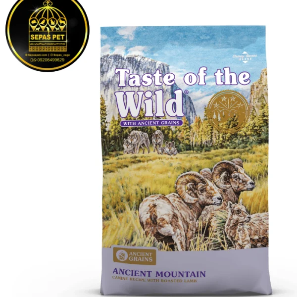 غذای خشک سگ طعم گوشت بره Taste Of The Wild Ancient Mountain