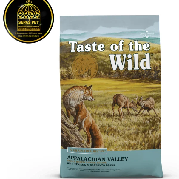 غذای خشک سگ طعم گوزن و نخود Taste Of The Wild Appalachian Valley