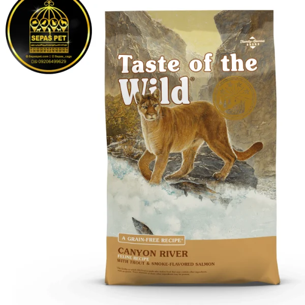 غذای خشک گربه تیست آف د وایلد ادالت Taste of the Wild Adult dry cat food canyon river