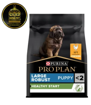غذای خشک پاپی نژاد بزرگ پروپلن طعم مرغ Pro Plan Large Robust Puppy chicken