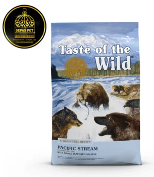 غذای خشک سگ طعم ماهی سالمون Taste Of The Wild Pacific Stream