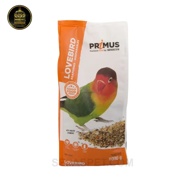 غذای مخلوط پریموس بنلوکس طوطی برزیلی Benelux Primus mixture for lovebirds